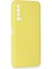 Huawei P Smart 2021 Kılıf Nano Içi Kadife Silikon - Sarı (K95) 2