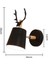 LED Duvar Lambaları Modern Karikatür Geyik Antler Demir Vintage Sconce Yatak Odası Başucu Koridoru Merdiven Dekor Işıkları Işıkları Fikstür E27-BEYAZ (Yurt Dışından) 2