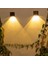 2x Güneş Işığı -Outdoor Bahçe Kare Duvar Lambası Güneş Işığı Sensörü Su Geçirmez Avlu Bahçe Balkon Çit Dekorasyon Lambası (Yurt Dışından) 4