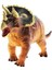 Yumuşak Plastik Dinozor Figür - Triceratops 1