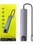 Macbook Pro/air Uyumlu USB Type-C 8 In 1 Hub Dönüştürücü Çevirici Çoklayıcı USB Hdmı Micro Sd 8 Girişli 4