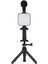 Telefon Tutucu Mini Mikrofonlu Tripod Vlog Çekim Video 5