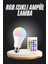 Ambiyans Aydınlatma Rgb LED Lamba Kumandalı Renk Değiştirebilen 1