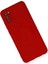 Samsung Galaxy A03S Kılıf Nano Içi Kadife Silikon - Kırmızı (K95) 2