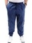 Büyük Beden Kargo Jogger Pantolon Erkekler İçin Esnek Keten Indigo 21911 5
