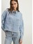 Vivi 90lar Açık Mavi Jean Gömlek 1210244-86442 16