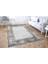 Elegance 1063 Gri Halı Modern Klasik Desenli Viskon Doğal Iplik Bambu Halı Tozu Az Salon 1