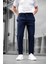 Jogger Paraşüt Kumaş Lacivert Renk Erkek Pantolon 2