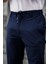 Jogger Paraşüt Kumaş Lacivert Renk Erkek Pantolon 4