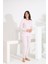 Angelique %100 Pamuk Uzun Kol Kadın Pijama Takımı 21515-516 3