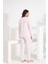 Angelique %100 Pamuk Uzun Kol Kadın Pijama Takımı 21515-516 5