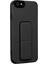 iPhone 6 Kılıf Mega Standlı Silikon - Siyah (K95) 2