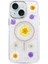 iPhone 15 Flower Magsafe Kapak - SARI-(5796) - N998J863-M74998 1