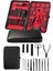 Deri Çantalı Siyah Paslanmaz Çelik 17 Parça Manikür Pedikür Seti - SBS1496-6296 2