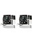 2x 6 Inç Slim 650CFM Radyatör Soğutma Fanları Universal Slim Pull Push 12V 80W Direkt Yedek Fan Montaj Kiti (Yurt Dışından) 1