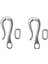 2x Pelican Hook &amp Göz Hızlı Serbest Bırakma Bağlantısı Paslanmaz Çelik 316 Deniz Tekne Donanımı 100MM (Yurt Dışından) 1