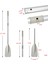 2pcs Tekne Kürek Çıkarılabilir Kürek Tekne Jet Ski ve Kano Kürekleri Küçük Güvenlik Tekne Aksesuarları (Yurt Dışından) 5