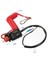 6x Tekne Motor Acil Durum Öldürme Durdurma Anahtarı Yamaha Dıştan Takma Durma Durdurma Anahtarı Öldürme Anahtarları Kesme Anahtarları Tether Lanyard ile (Yurt Dışından) 3