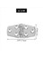 10 Adet 76 x 38 mm Tekne Hatch Bölmesi Için Deniz Paslanmaz Çelik Menteşe Aksesuarları Menteşeler (Yurt Dışından) 3