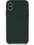iPhone Xs Max Kılıf Lansman Legant Silikon - Koyu Yeşil (K95) 1