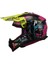 Fast 2 Gorilla Mor-Neon Sarı Kask 3