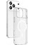 iPhone 17 Pro Max Kılıf Ic Çipli M-Safe Şarj Özellikli Şeffaf Kamera Çerçeveli Mkst Toledo Kapak - Ş 1