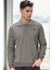 V9007 Dewberry Erkek Sweatshırt-Antrasit 1