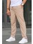 Kumaş Paraşüt Bej Basic Erkek Pantolon 6513 1