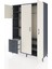 Hyperion Dolap 6 Raflı 3 Çekmeceli Tek Askılı 132X44X195 Antrasit-Aytaşı/antrasit 3