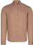 G974 Dewberry Erkek Gömlek-Camel 1