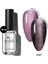 Kristal Kedi Gözü Kalıcı Oje CE07, Yarı Şeffaf, Mor, 10 ml 1