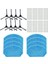 Yedek Filtre Yan Fırça Paspas Pedleri Seti (Yurt Dışından) 1
