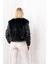 Urban Luxe Deri Kollu Peluş Kaban 2606 3