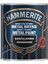 Hammerite Astarsız Boyasız Paslı Yüzey Metal Boyası Çekiçlenmiş Gümüş Gri 0,75 L 1