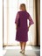 E2654 Dewberry Spanish Sleeve Plus Size Evening Dress-Mor 2