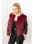 Urban Luxe Deri Kollu Peluş Kaban 2606 4