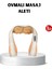 Ergonomik Ovmalı Masaj Aleti – Isıtmalı Yoğurmalı Boyun ve Bel Rahatlatıcı - SBS5328-1504 1