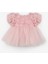 Gülkurusu Gül Detaylı Kız Bebek Elbise - Elina 1