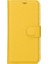 Apple iPhone 14 Uyumlu Deri Cüzdanlı Kılıf Mwwn FL12 Sarı 4
