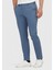 Mavi Düz Örme Jogging Fit Casual Pantolon 2