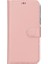 Apple iPhone 15 Plus Uyumlu Deri Cüzdanlı Kılıf Mwwn Nu2 Pembe 4