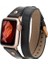 Apple Watch Uyumlu Deri Kordon 42-44-45MM Dt Rg Rst1 1