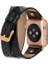 Apple Watch Uyumlu Deri Kordon 42-44-45MM Dt Rg Rst1 2