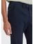 Lacivert Düz Dokuma Regular Fit Casual Pantolon 3