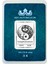 999 Ayar Gümüş ile Tasarlanmış Yin Yang ve Kurt Temalı Hediyeye Özel 5 Gram Gümüş Külçesi-779 1