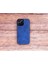 Apple iPhone 13 Pro Uyumlu Deri Cüzdanlı Kılıf Lacivert 4