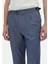 İndigo Düz Dokuma Regular Fit Casual Pamuk Karışımlı Pantolon 3