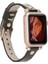 Apple Watch Uyumlu Deri Kordon 38-40-41MM Rt Rst1 Siyah 5