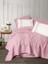 Cotton Box Aura Çift Kişilik Pike Takımı Pebble Pembe 5