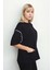 Kanguru Cepli Yuvarlak Yaka Bluz 2